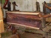 Доска обрезная тропических пород древесины
