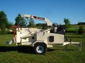 Мобильные измельчители древесных отходов TEREX-WOODSMAN (США). Топливная щепа.