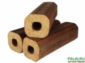 Производим и реализуем древесные брикеты Pini Key