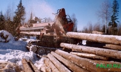 Сучкорезно-раскряжевочная машина