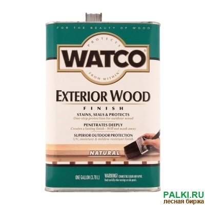 Масло защитное для деревянных фасадов и террас WATCO Exterior Wood Finish