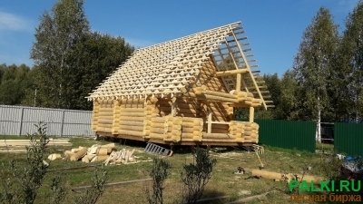 Срубы бань из бревна