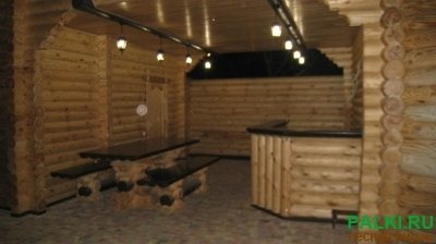 Оцилиндрованное бревно из сибирского кедра и  ангарской лиственницы